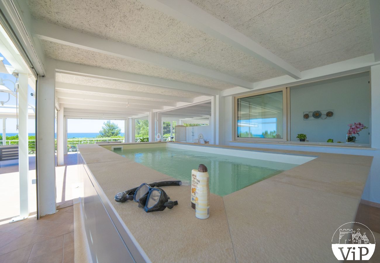 Appartamento a Lido Marini - Casa piscina spiaggia vista mare clima WiFi m621