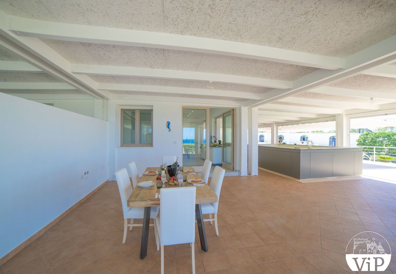 Appartamento a Lido Marini - Casa piscina spiaggia vista mare clima WiFi m621