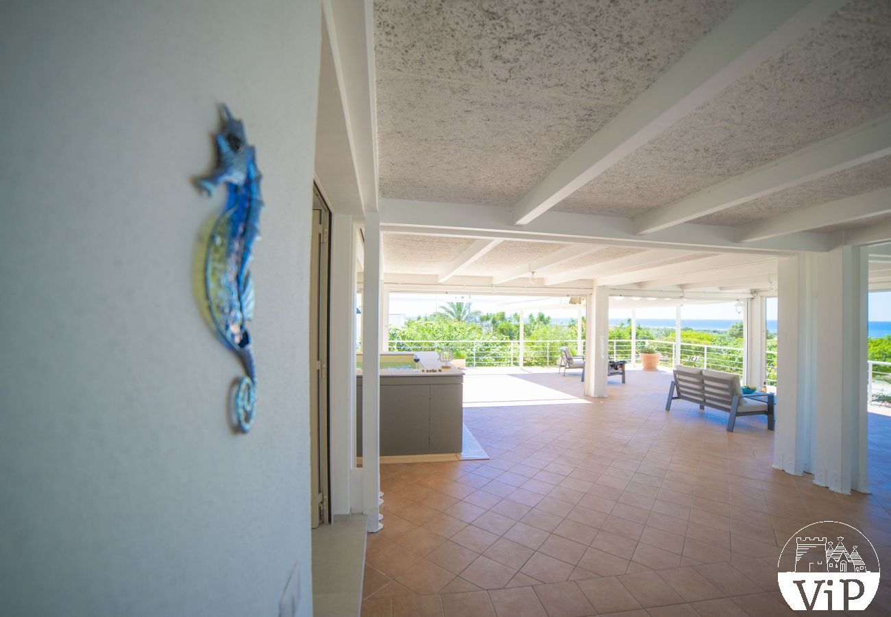 Appartamento a Lido Marini - Casa piscina spiaggia vista mare clima WiFi m621