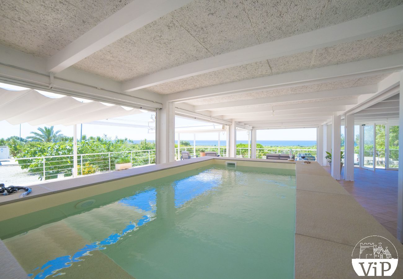 Appartamento a Lido Marini - Casa piscina spiaggia vista mare clima WiFi m621